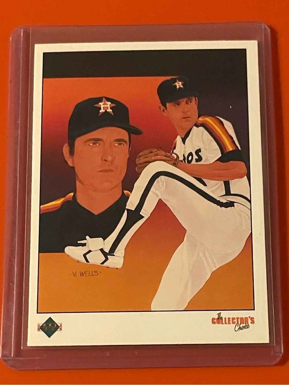 Nolan Ryan: Astros Checklist #669 1989 Upper Deck Baseball Trading Card